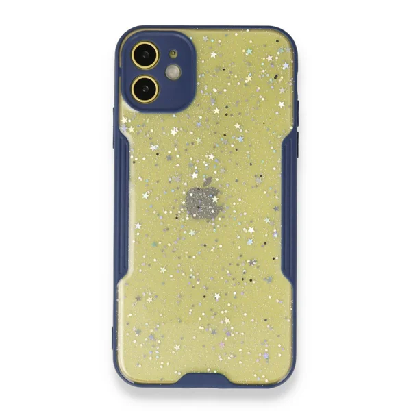 Nettech Apple iPhone 12 Mini Uyumlu Platin Simli Arka Koruma Kılıf (Karışık/Çok Renkli) NT-89590 - 4