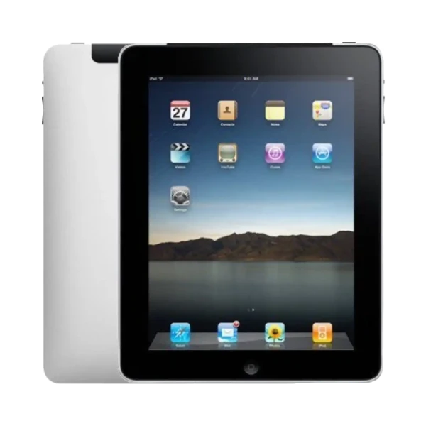 Apple iPad 1. Nesil - 64 GB - 9.7 inç - Wi-Fi + 3G - Siyah - 1