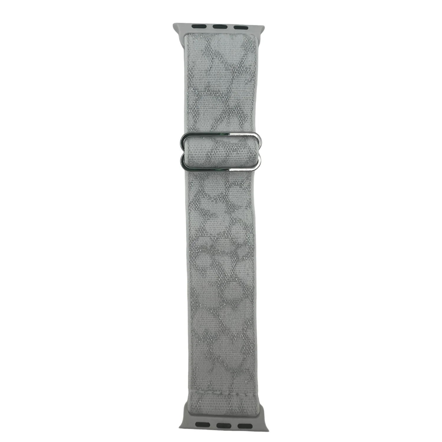 Nettech Apple Watch Series 41 mm Uyumlu İp Örgülü Kordon (Beyaz) NT-110250