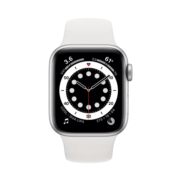 Apple Watch Series 6 - Alüminyum - 40mm - Cellular - Gümüş