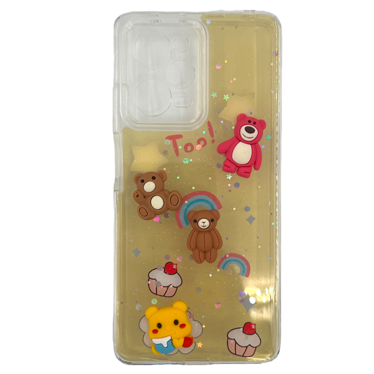 Nettech Xiaomi Redmi Note 12 Pro 5G Uyumlu Mimi Seri Arka Koruma Kılıf (Karışık Renk) NT-107610