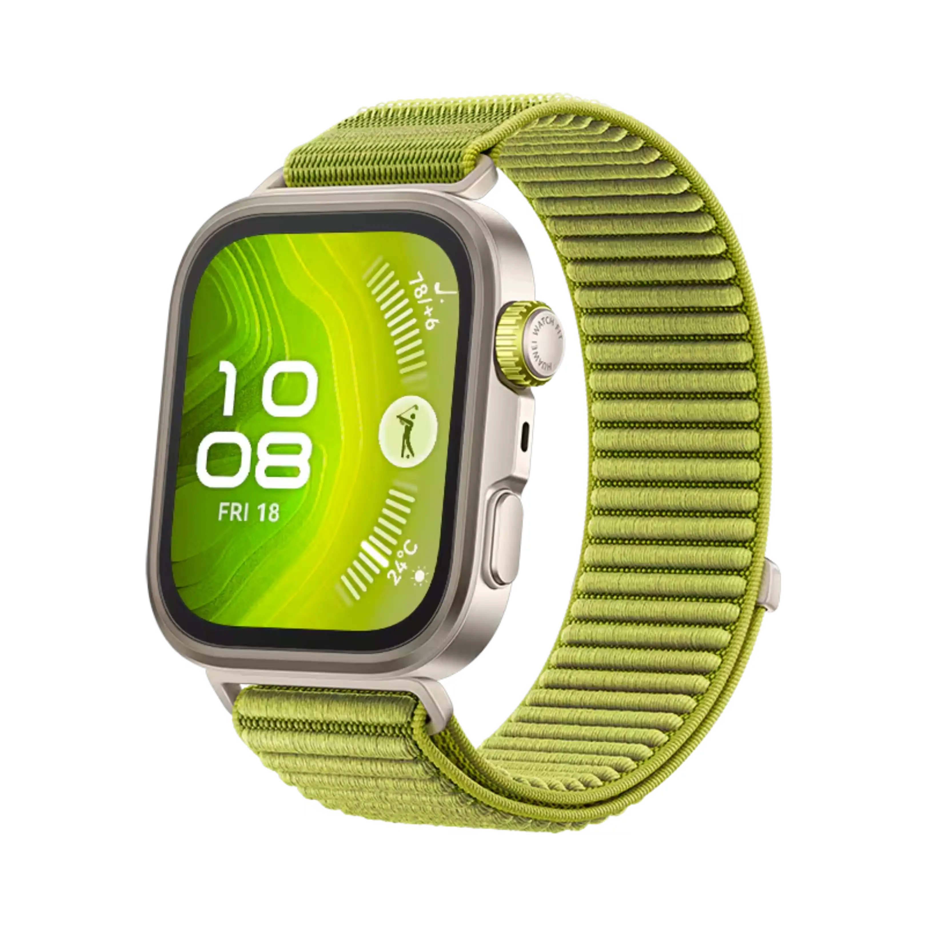 Huawei Watch Fit 4 Pro - Alüminyum - 44mm - GPS - Yeşil