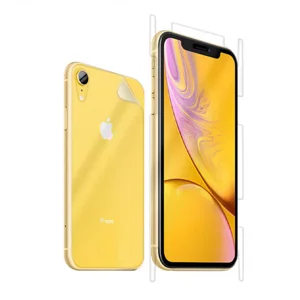 Exquıs Apple iPhone XR Uyumlu Ön ve Arka Koruma 360 Full Kaplama (Şeffaf) VR-18421