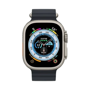 Apple Watch Ultra Titanyum 49mm GPS + Cellular Gümüş - küçük görsel 2
