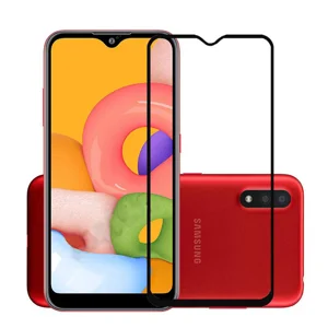 Nettech Samsung Galaxy A01 Uyumlu Ön Koruma Mat Seramik Nano Ekran Koruyucu (Siyah) NT-88573