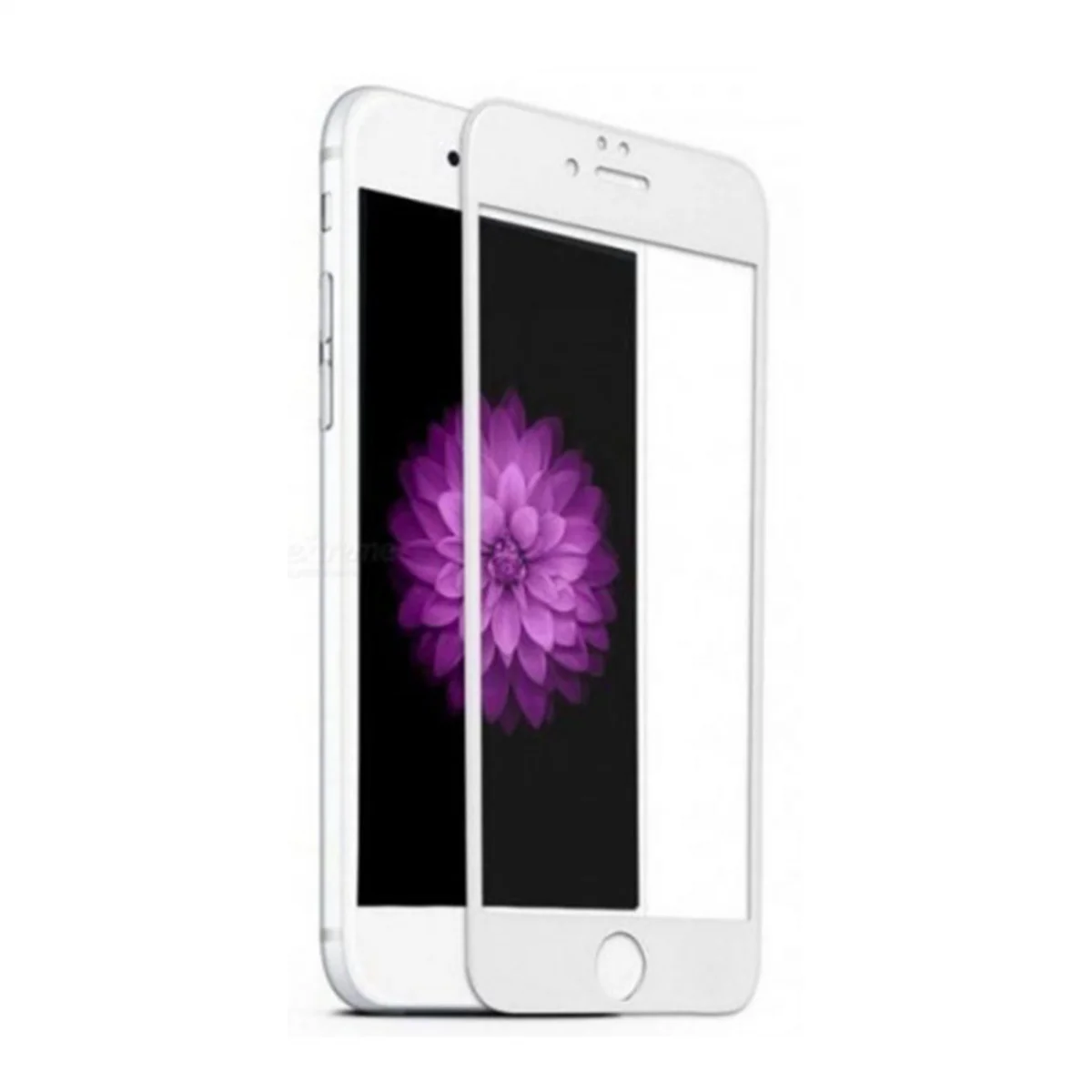 Nettech Apple iPhone 8 Uyumlu 5D Glas Full Cam Koruyucu (Beyaz) VR-14835