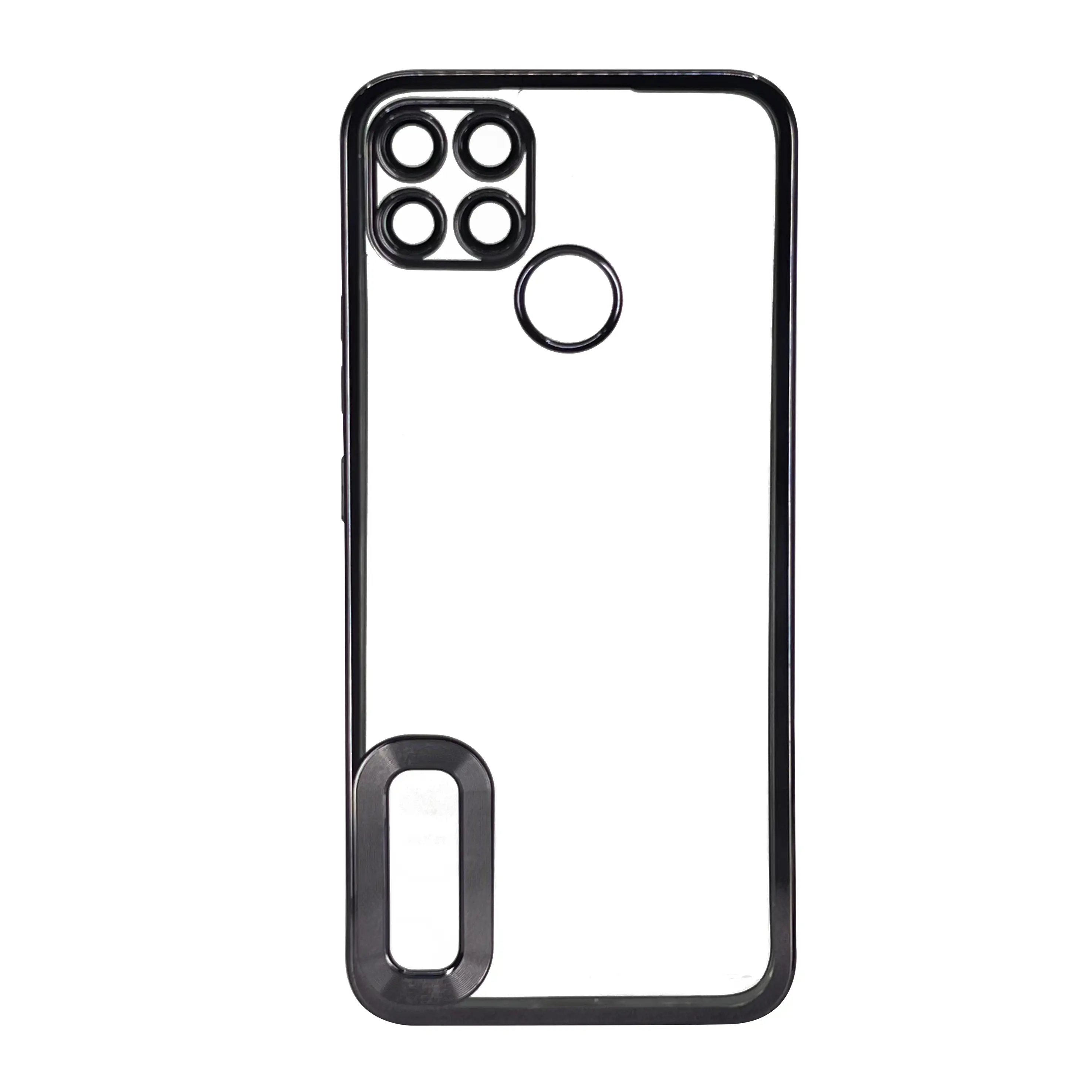 Nettech Realme C21Y Uyumlu Round Silikon Seri Arka Koruma Kılıf (Çeşitli Renk) NT-104823