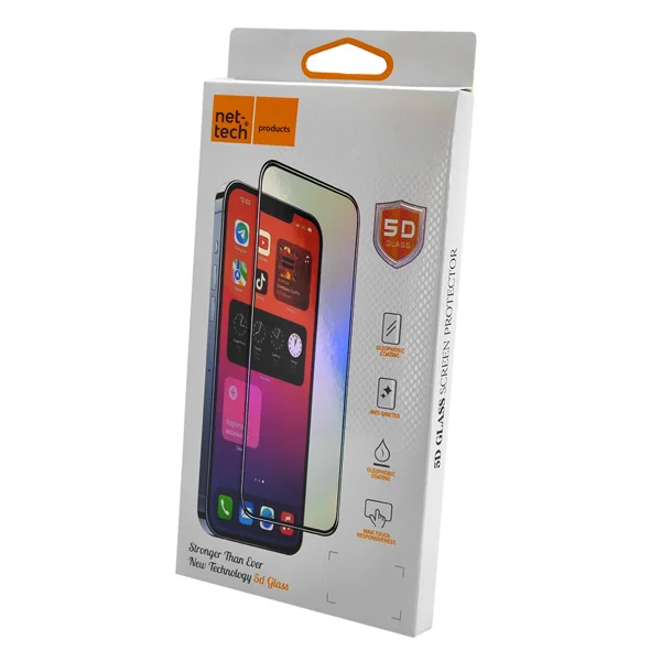 Nettech Samsung Galaxy A20S Uyumlu 5D Glas Full Cam Koruyucu (Siyah) VR-19700 - 2