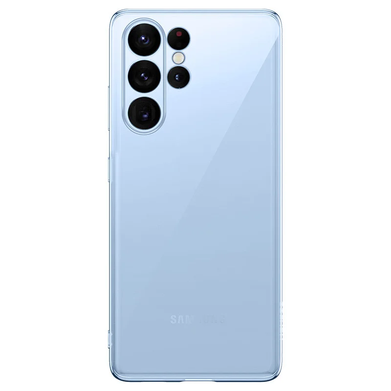 Galaxy S25 Ultra Kılıf Zore Süper Silikon Kapak - Şeffaf