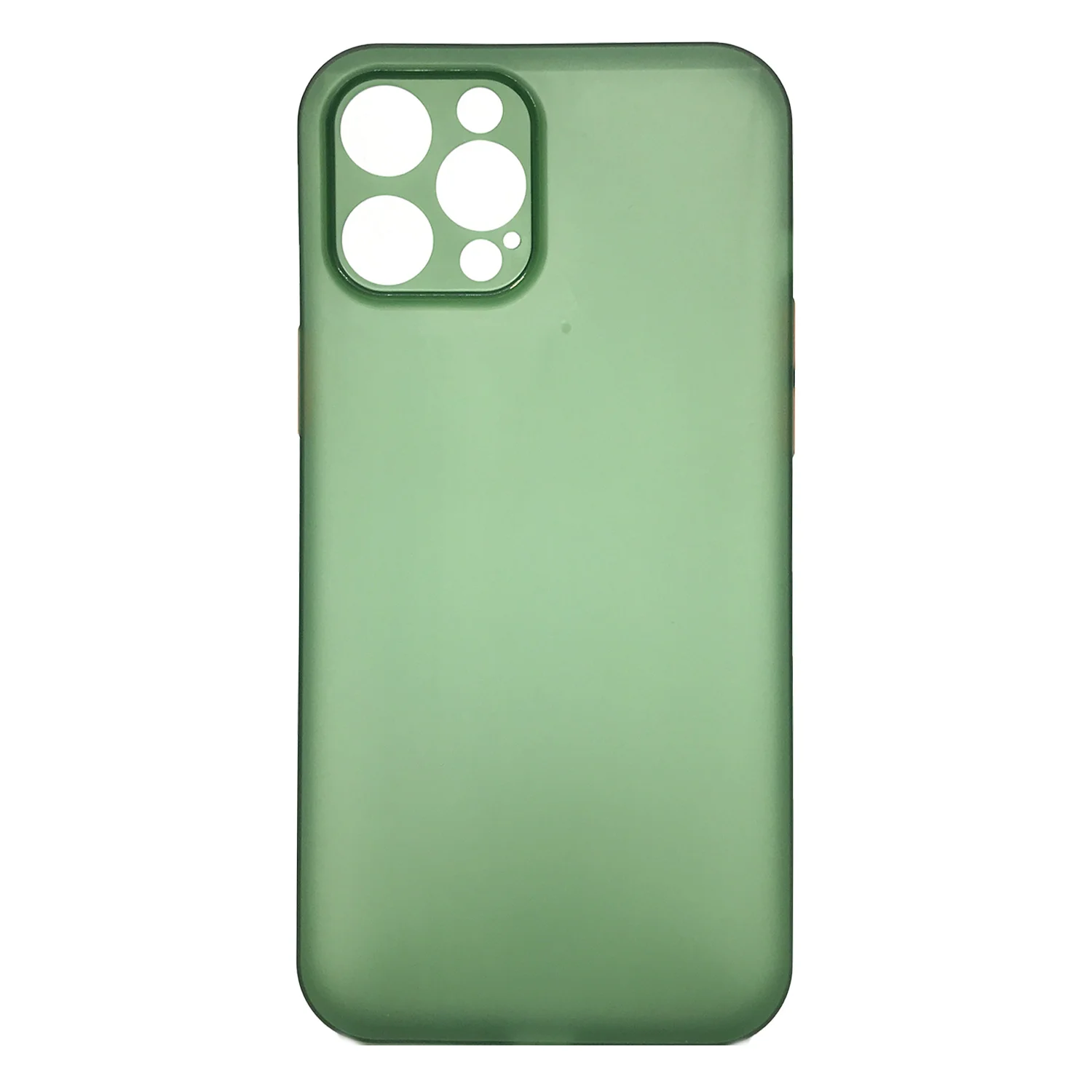 Nettech Apple iPhone 12 Pro Uyumlu Ultra Slim Arka Koruma Kılıf (Yeşil) NT-87884