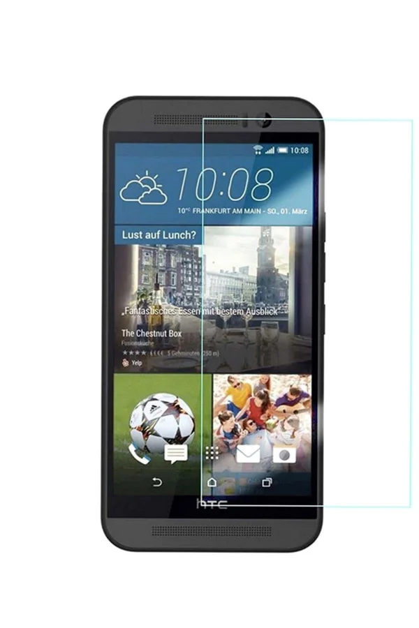 Nettech HTC One M9 Plus Uyumlu Ön Koruma Cam Ekran Koruyucu NT-9063 - 1