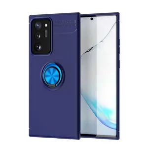 Galaxy Note 20 Ultra Kılıf Zore Ravel Silikon Kapak - Mavi