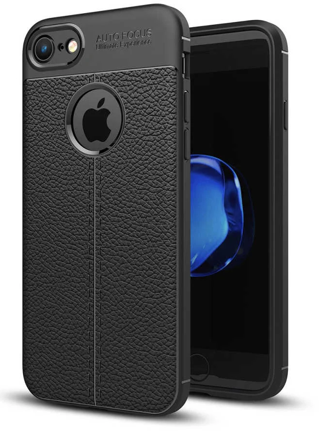 Apple iPhone 6 Plus Kılıf Zore Niss Silikon Kapak - Siyah