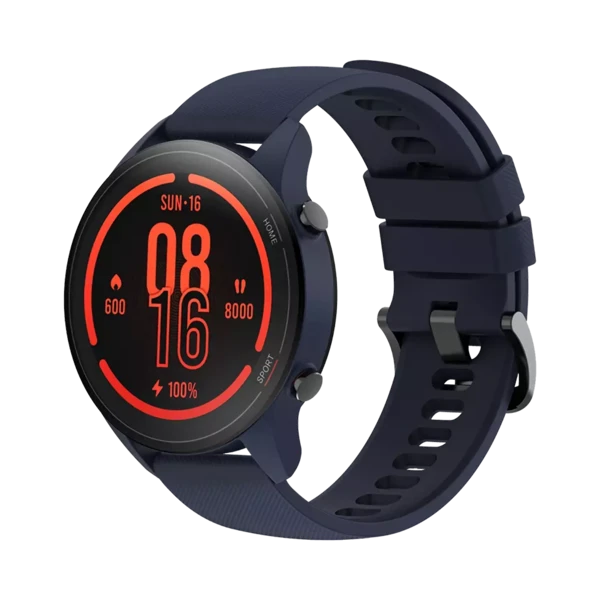Xiaomi Mi Watch - Paslanmaz Çelik - 46mm - GPS - Mavi - 1