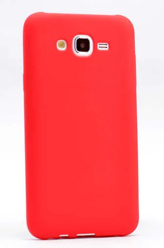 Galaxy J5 Kılıf Zore Premier Silikon Kapak - Kırmızı
