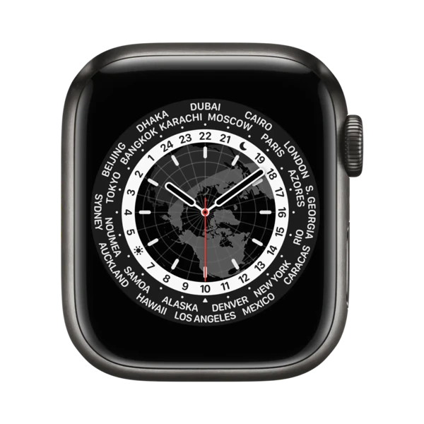 Apple Watch Series 7 - Titanyum - 41mm - Cellular - Gece yarısı - 2