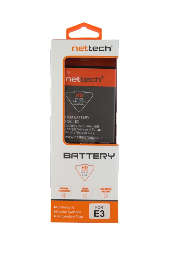 Teknonet General Mobile Discovery E3 Uyumlu Nettech 1200 MAh Batarya NT-10511 - 5