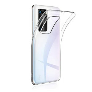 Nettech Huawei P40 Uyumlu Lüx Seri Arka Koruma Kılıf (Şeffaf) NT-15486