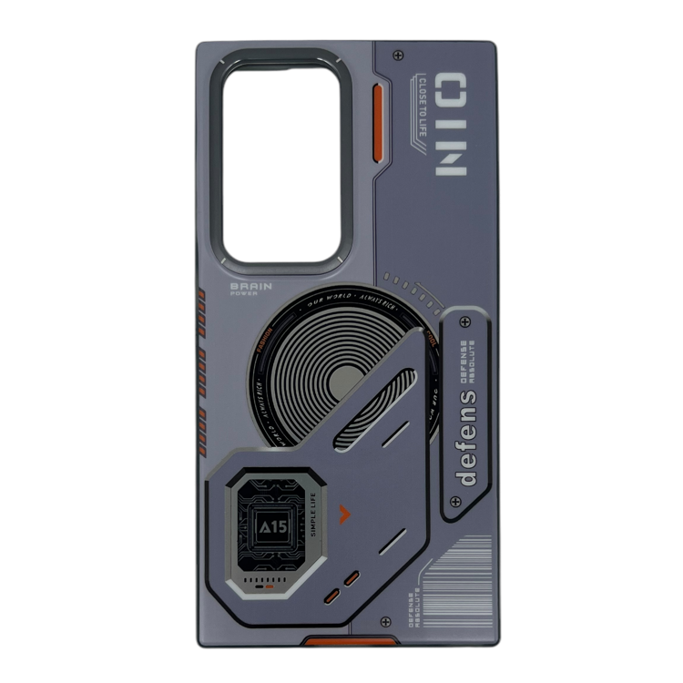 Nettech Samsung Galaxy S24 Ultra Uyumlu NT-N043 Arka Koruma Kılıf (Gri) NT-108408