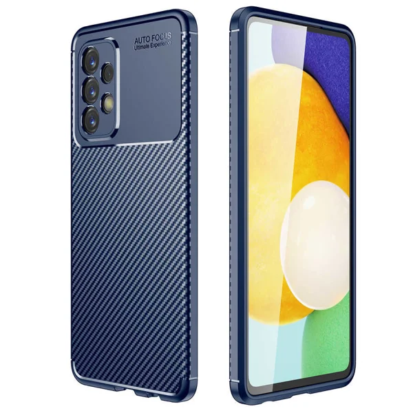 Galaxy A23 Kılıf Zore Negro Silikon Kapak - Lacivert - 1