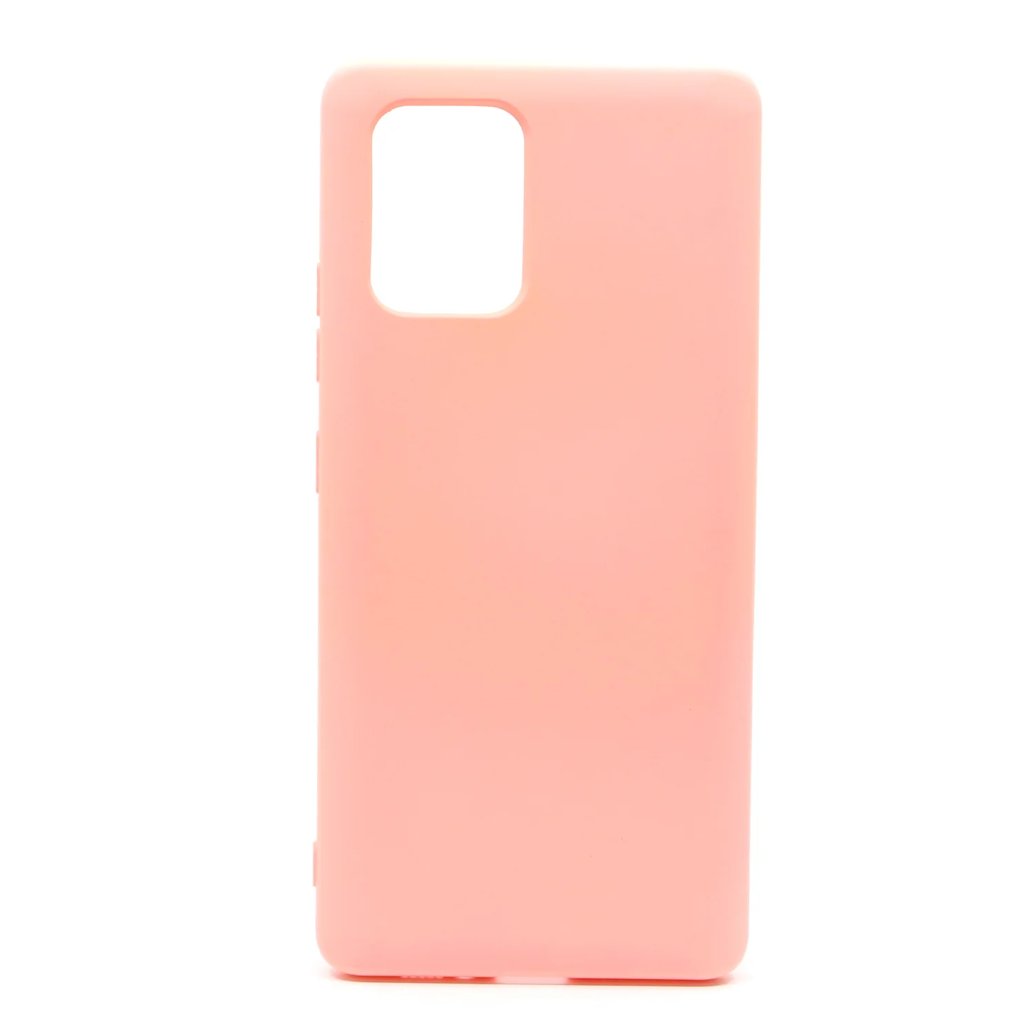 Nettech Samsung Galaxy S10 Lite Uyumlu Nano Arka Koruma Kılıf (Açık Pembe) NT-80788