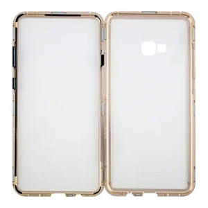 New Case Samsung Galaxy J4 Plus Uyumlu Arka Koruma Arka Koruma Kılıf (Gold) VR-12078