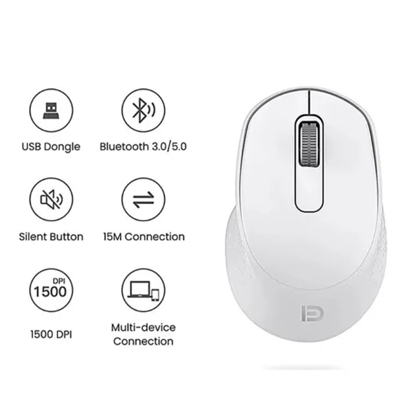 FD M701Y Bluetooth Mouse (Beyaz) NT-105022 - 3