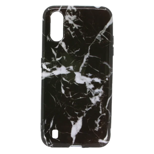 Nettech Samsung Galaxy A01 Uyumlu Mermer Desenli Arka Koruma Kılıf (Karışık/Çok Renkli) NT-79112 - 3