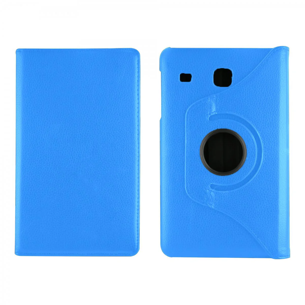 Nettech Samsung Galaxy T375 Tab E 8.0 Uyumlu 360 Kapaklı Kılıf (Mavi) VR-4245