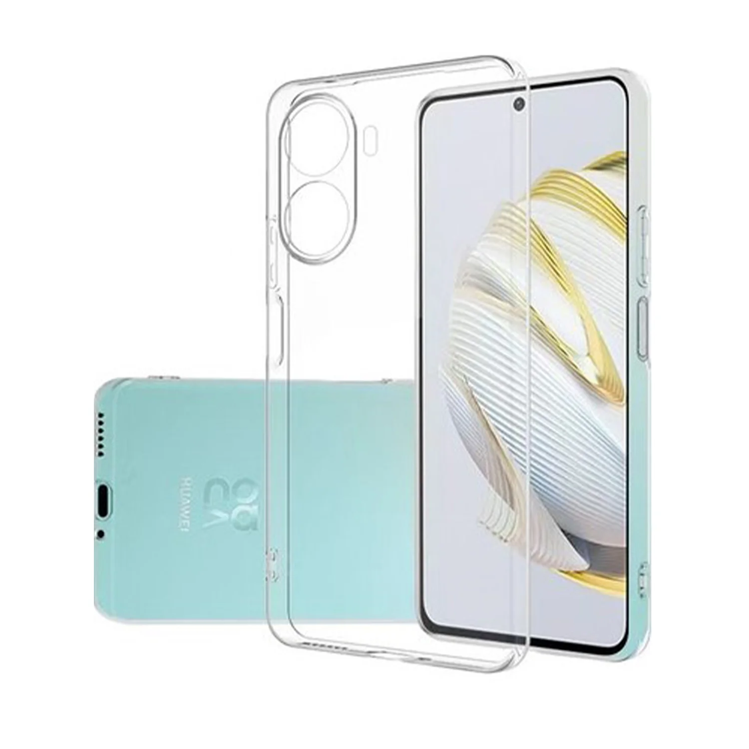 Nettech Huawei Nova 10 Se Uyumlu Trend Seri Arka Koruma Kılıf (Şeffaf) NT-106365