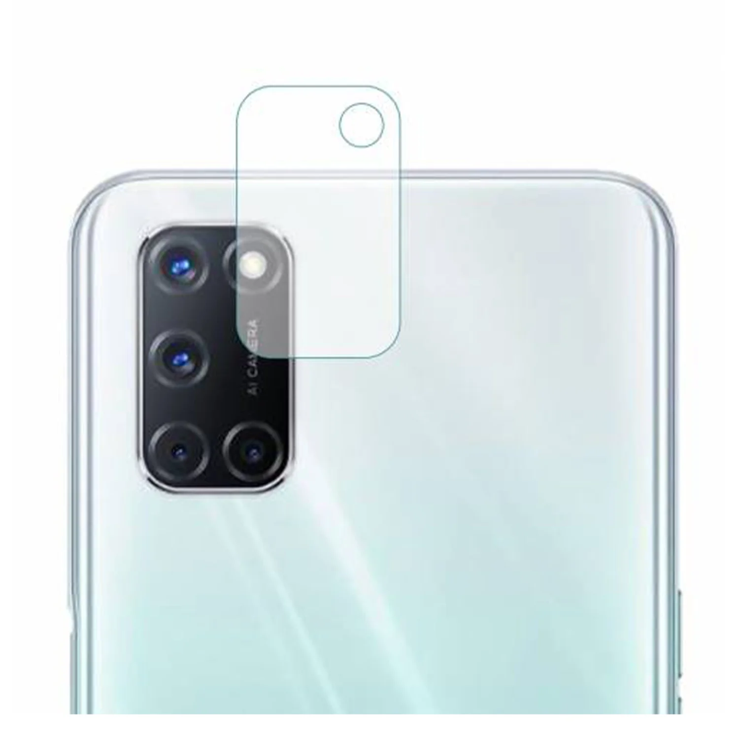 Nettech Oppo A72 Uyumlu Kamera Cam Koruyucu (Şeffaf) NT-89453