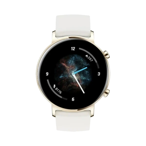 Huawei GT2 Classic - Paslanmaz Çelik - 42mm - GPS - Beyaz - 2