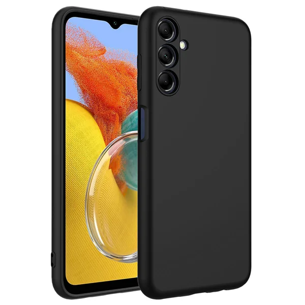 Galaxy M14 Kılıf Zore Mara Lansman Kapak - Siyah - 1