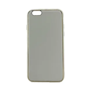 Nettech Apple iPhone 6S Uyumlu Coco Leather Seri Arka Koruma Kılıf (Gold) NT-99774
