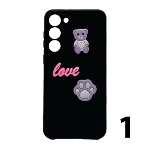 Nettech Samsung Galaxy S23 Plus Uyumlu Maskot Seri Arka Koruma Kılıf (Karışık Renk) NT-106212