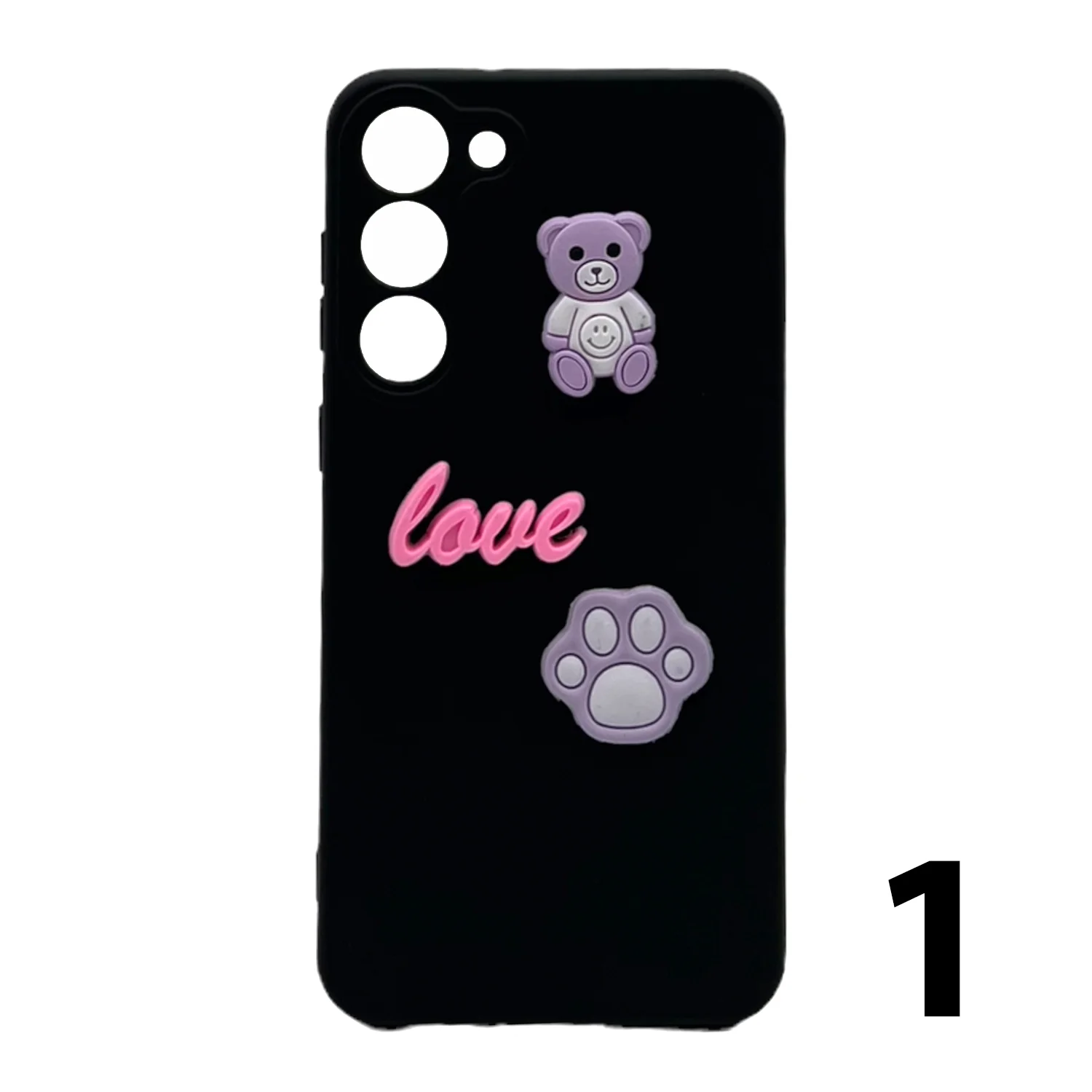 Nettech Samsung Galaxy S23 Plus Uyumlu Maskot Seri Arka Koruma Kılıf (Karışık Renk) NT-106212