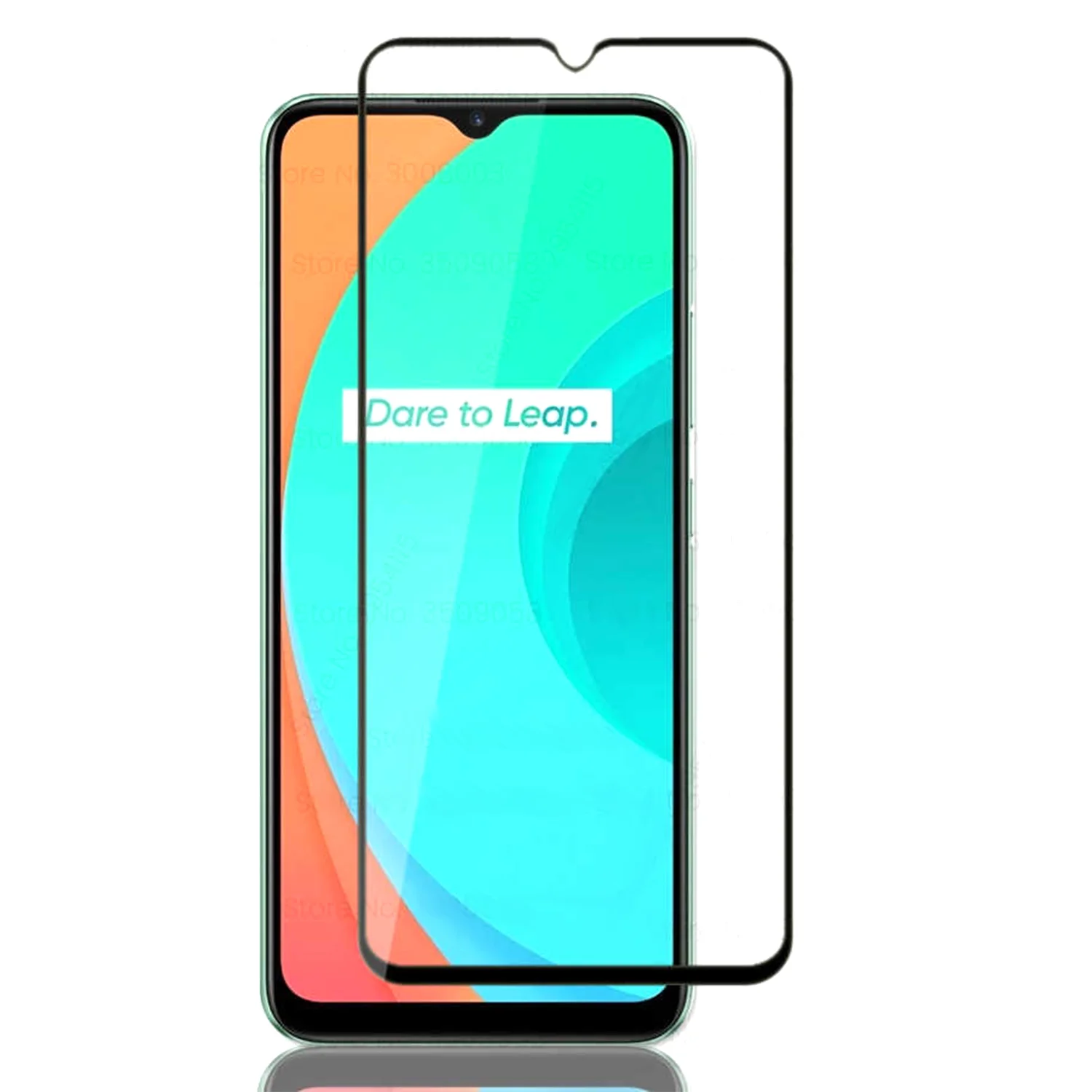 Nettech Realme C11 4G Uyumlu Ön Koruma Mat Seramik Nano Ekran Koruyucu (Siyah) NT-88543