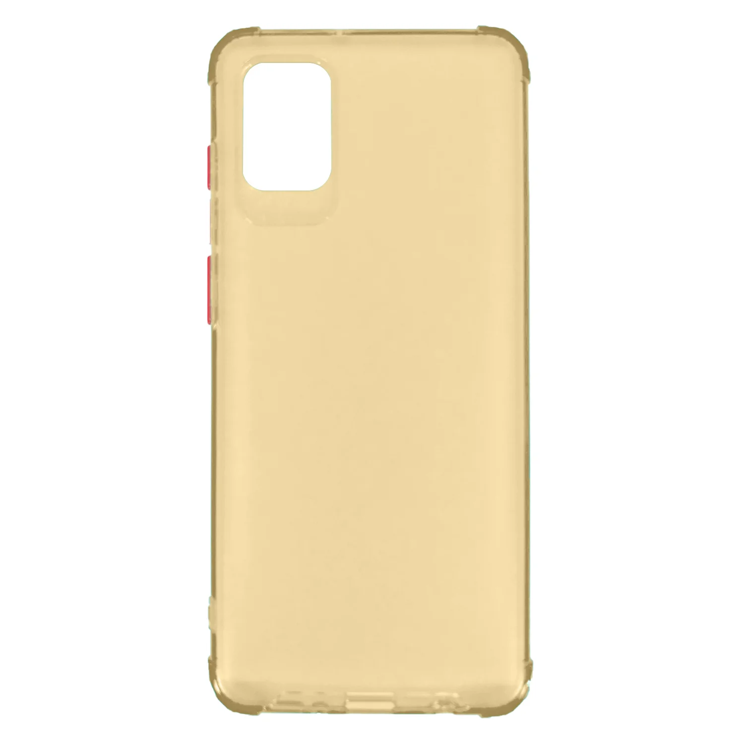 Nettech Samsung Galaxy A31 Uyumlu Montreal Seri Arka Koruma Kılıf (Gold) NT-83133