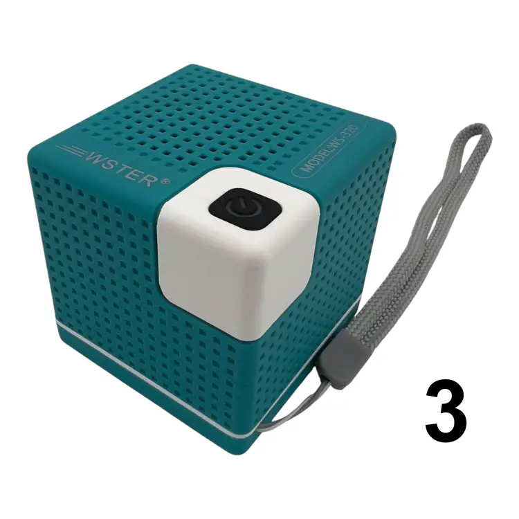 Wster WS-320 Minibox Kablosuz Hoparlör - Speaker (Çeşitli Renk) NT-108830