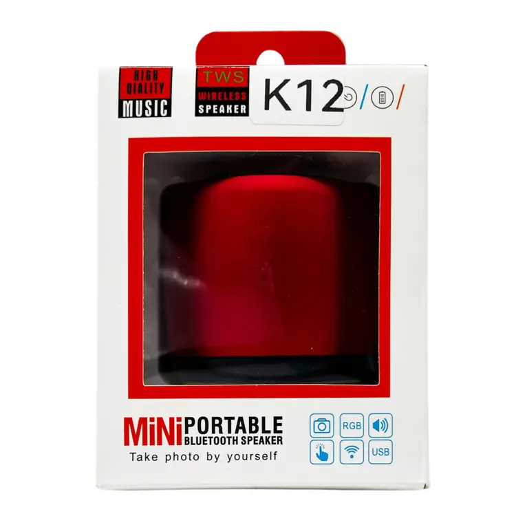 Nettech K12 Minibox Kablosuz Hoparlör - Speaker (Siyah) NT-111619