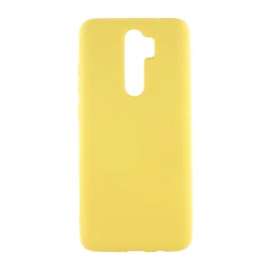 Nettech Xiaomi Redmi Note 8 Pro Uyumlu Nano Arka Koruma Kılıf (Sarı) VR-19274