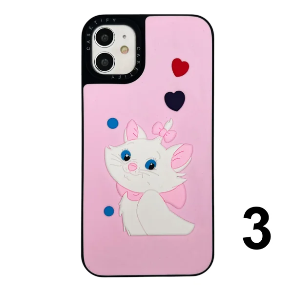 Nettech Apple iPhone 11 Uyumlu Casetify Kabartmalı Arka Koruma Kılıf (Karışık Renk) NT-105236 - 3