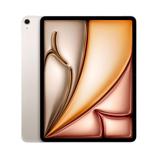 Apple iPad Air (6. Nesil) - 256 GB - 11 inç - Wi-Fi + Cellular - Yıldız Işığı - 1