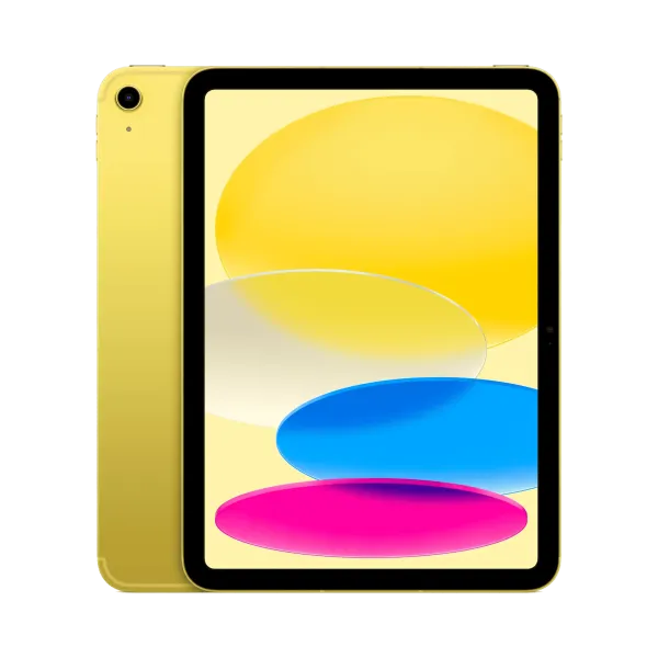 Apple iPad (10. Nesil) - 256 GB - 10.9" - Cellular - Sarı