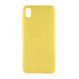 Nettech Xiaomi Redmi 7A Uyumlu Nano Arka Koruma Kılıf (Sarı) VR-19098