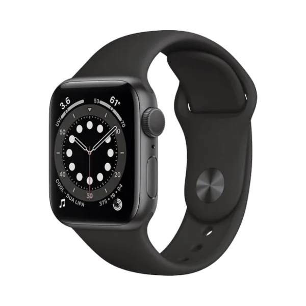 Apple Watch Series 6 - Alüminyum - 40mm - GPS - Gece yarısı