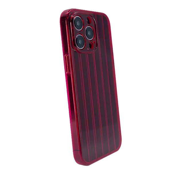 Nettech Apple iPhone 13 Pro Max Uyumlu Airbag Buzul Jmookit Seri Arka Koruma Kılıf (Kırmızı) NT-101252 - 2