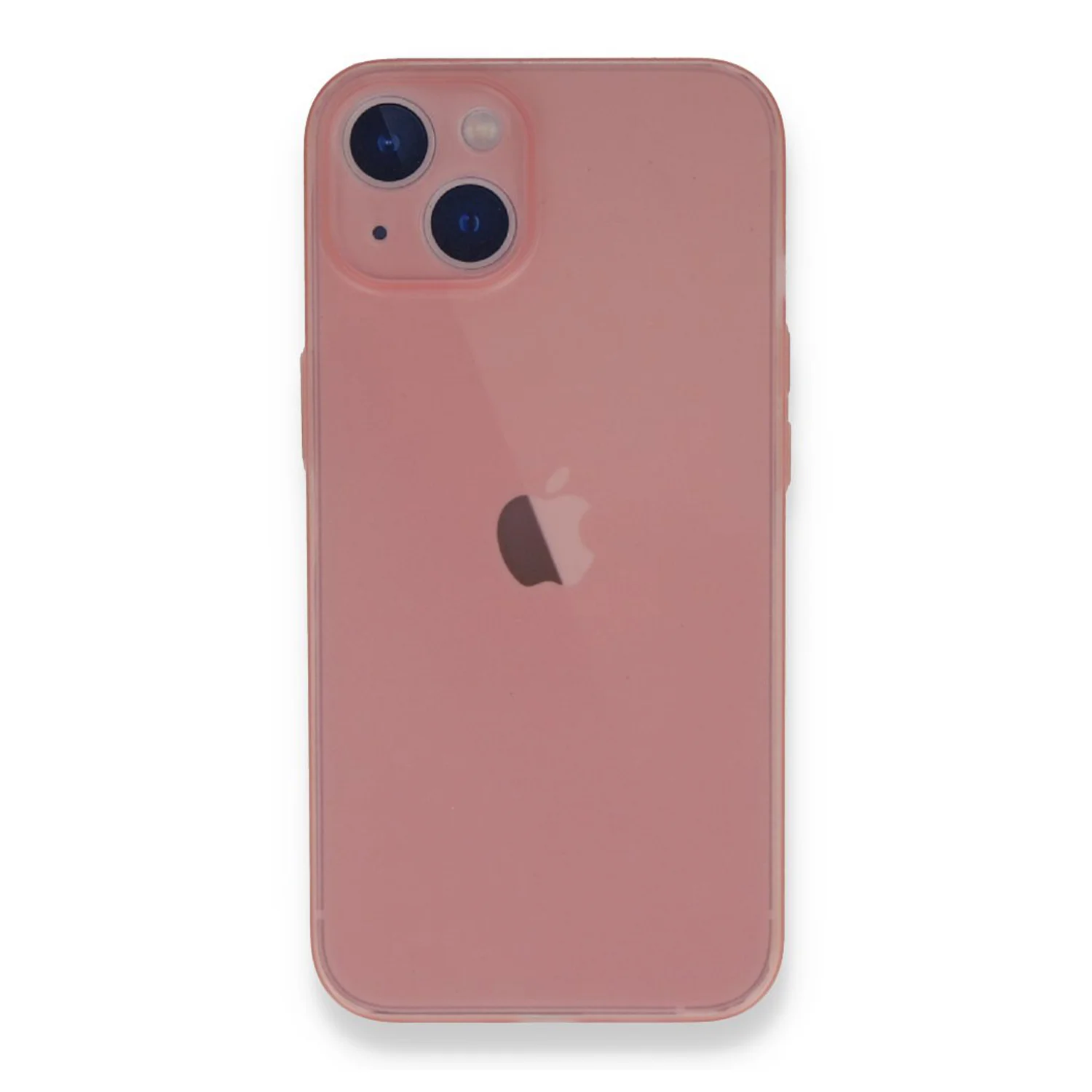 Nettech Apple iPhone 13 Uyumlu Ultra Slim Arka Koruma Kılıf (Pembe) NT-90629