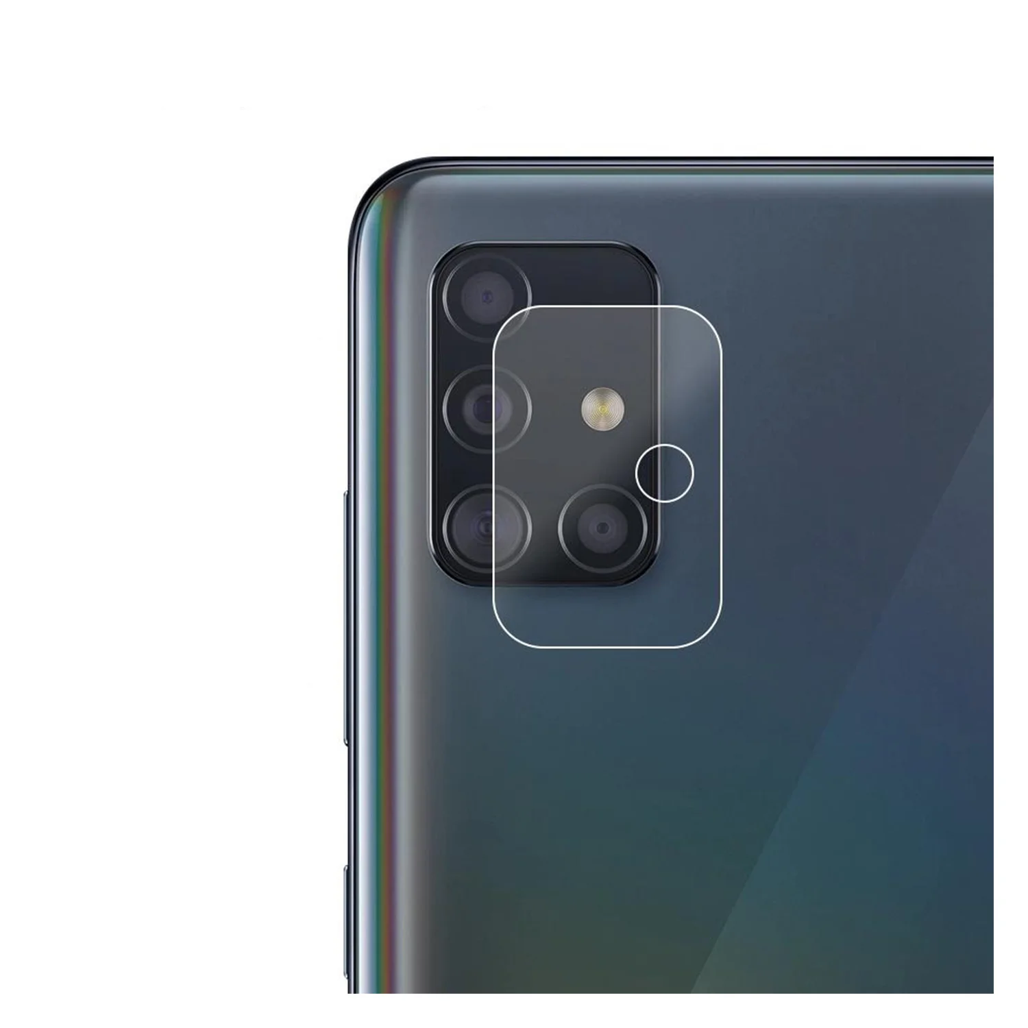 Nettech Samsung Galaxy M51 Uyumlu Kamera Cam Koruyucu (Şeffaf) NT-89440