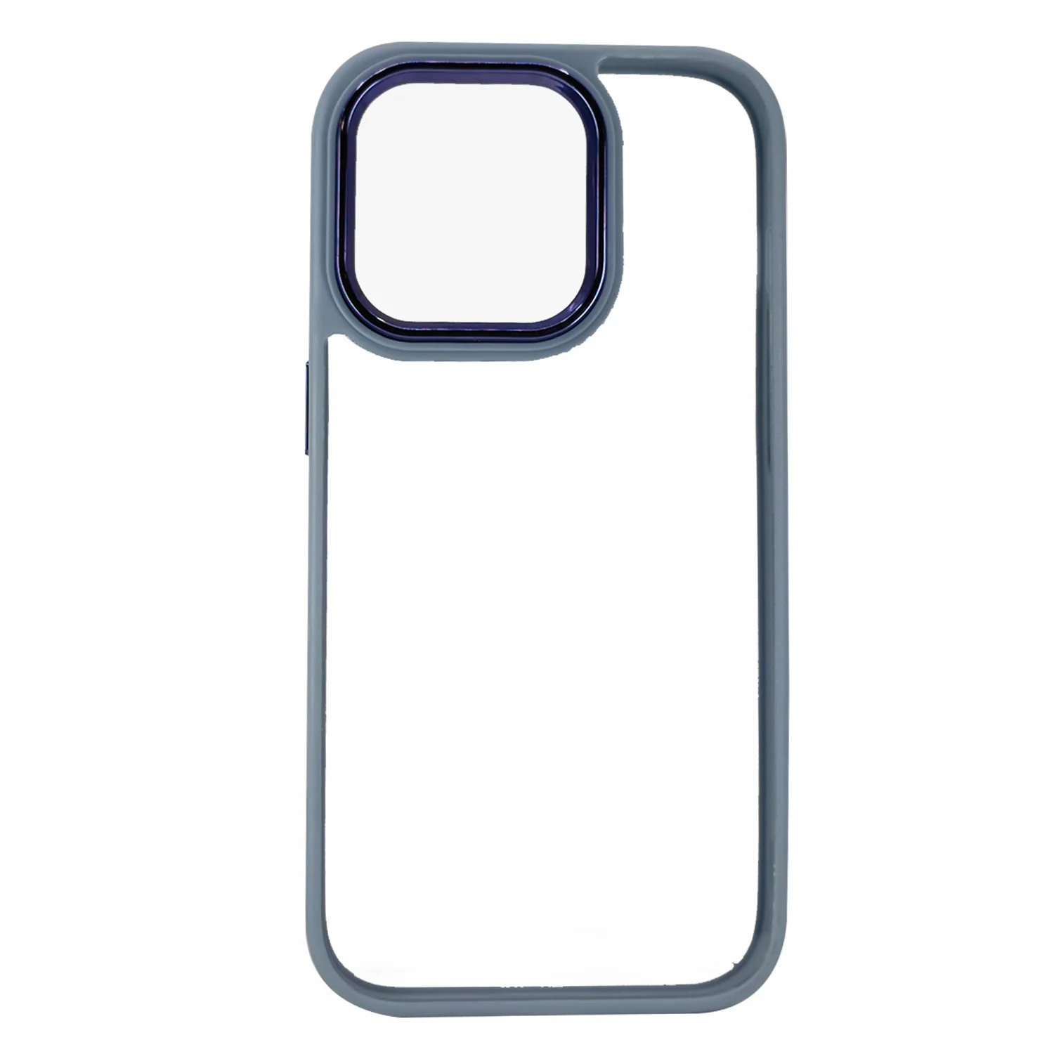 Nettech Apple iPhone 14 Pro Uyumlu Soft Akrilik Seri Arka Koruma Kılıf (Gri) NT-97728